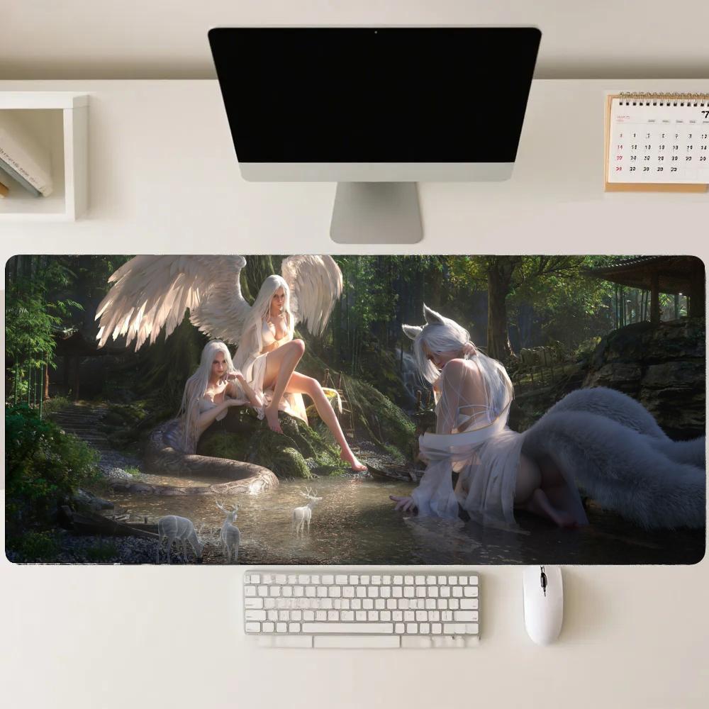 Gaming Accessories Pc Setup - Alas Gaming Forest Girl, Alas Mouse