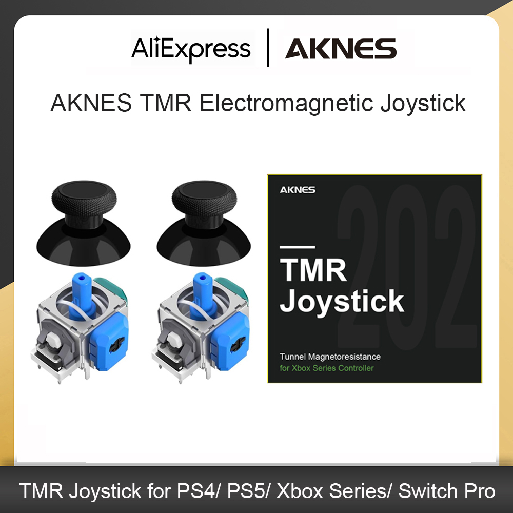 Gaming Setup Accessories Xbox - AKNES×HALLPI TMR Joystick Tanpa Drift Elektromagnetik