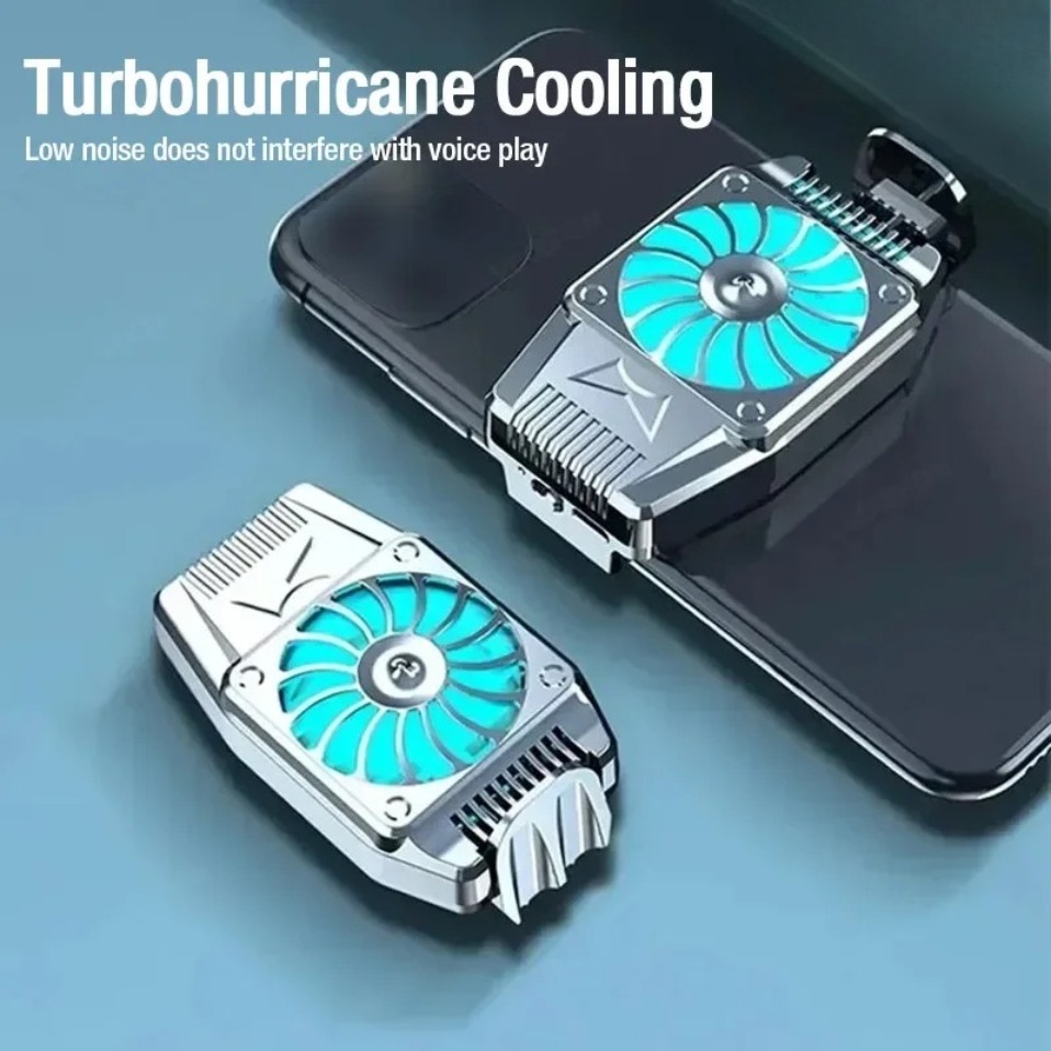 Gaming Accessories Mobile - Klip Belakang Portabel Pendingin Mini Berpendingin