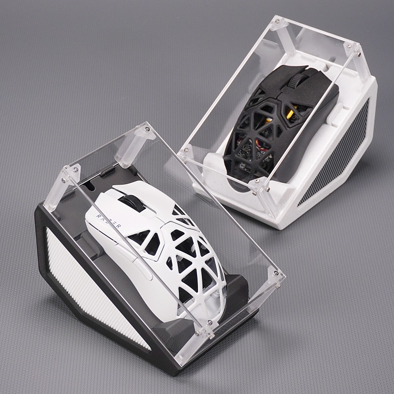 Penutup Debu Mouse Akrilik Tra - Gaming Accessories Pc Setup ulasan dan harga