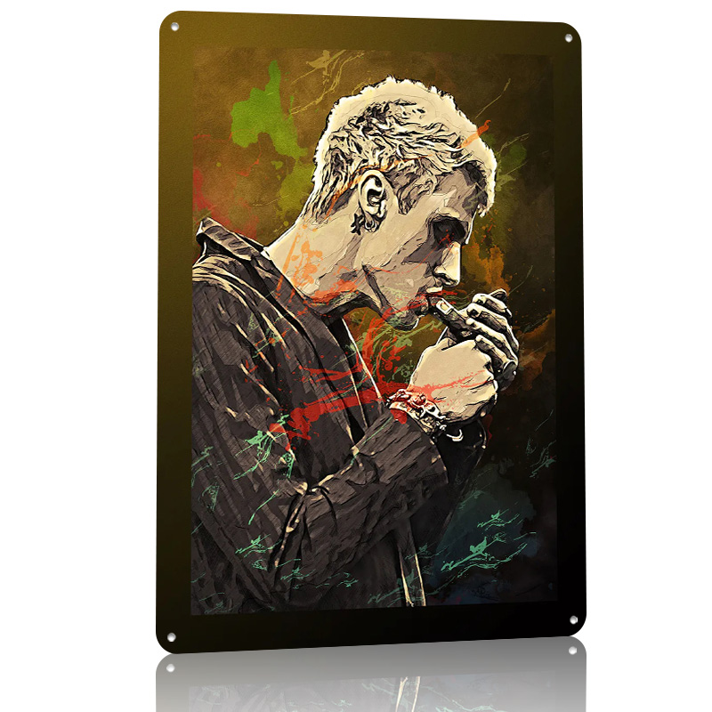 Poster Timah Machine Gun Kelly - Vintage Gaming Accessories ulasan dan harga