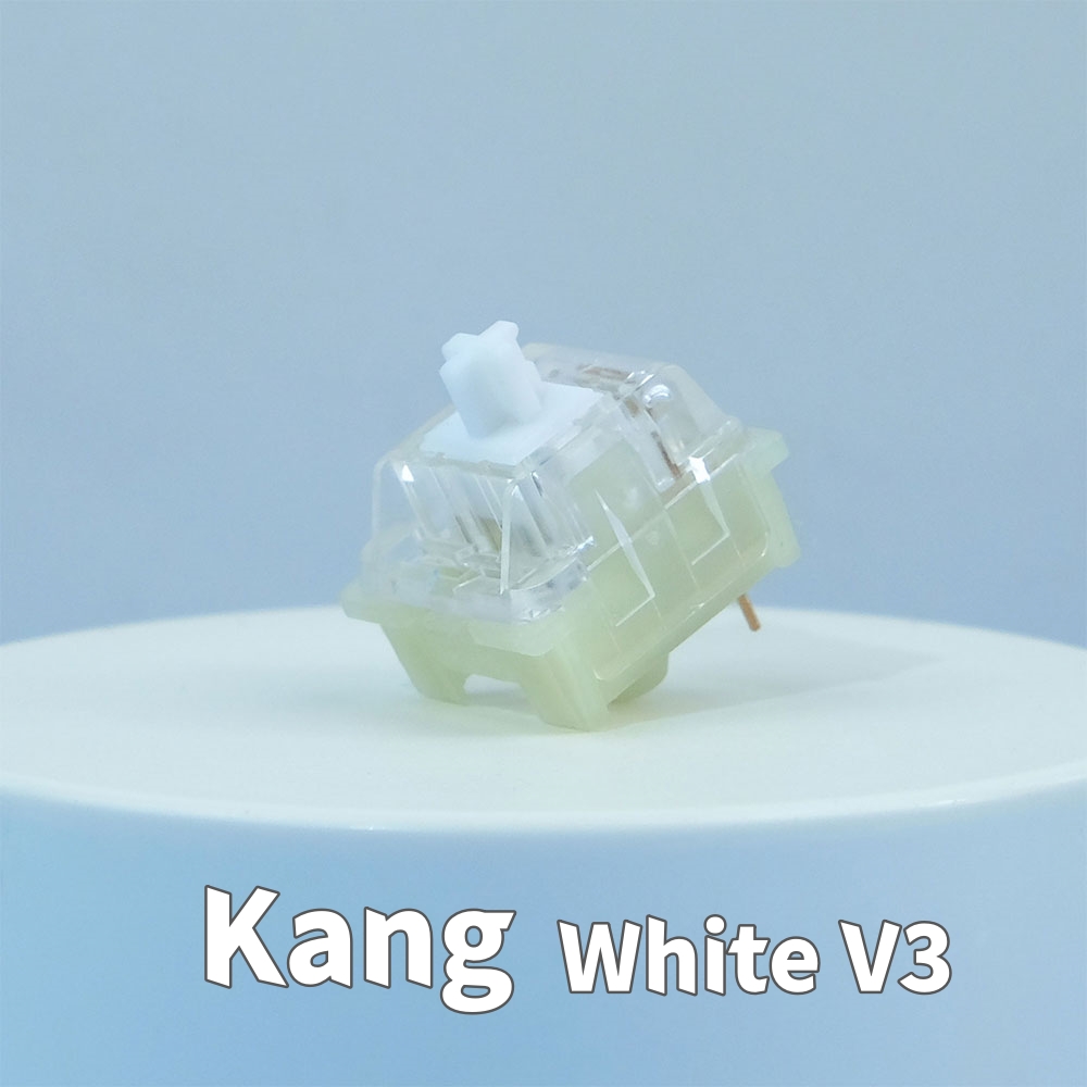 KTT Kang White V3 Switch mekan - Gaming Accessories White ulasan dan harga