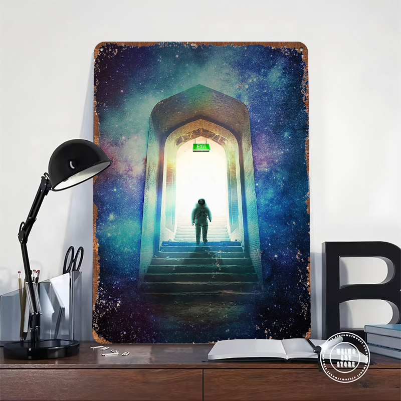 Poster Exit Tin Seni Dinding K - Vintage Gaming Accessories ulasan dan harga