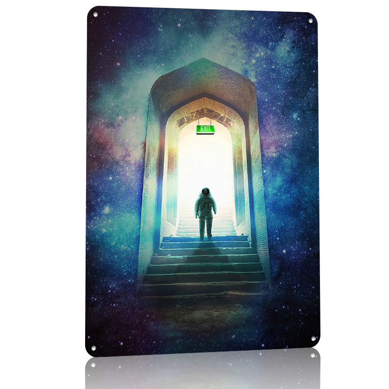 Poster Exit Tin Seni Dinding K - Vintage Gaming Accessories ulasan dan harga