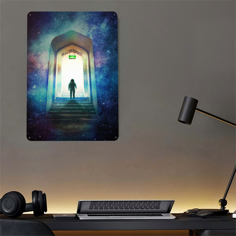 Poster Exit Tin Seni Dinding K - Vintage Gaming Accessories ulasan dan harga