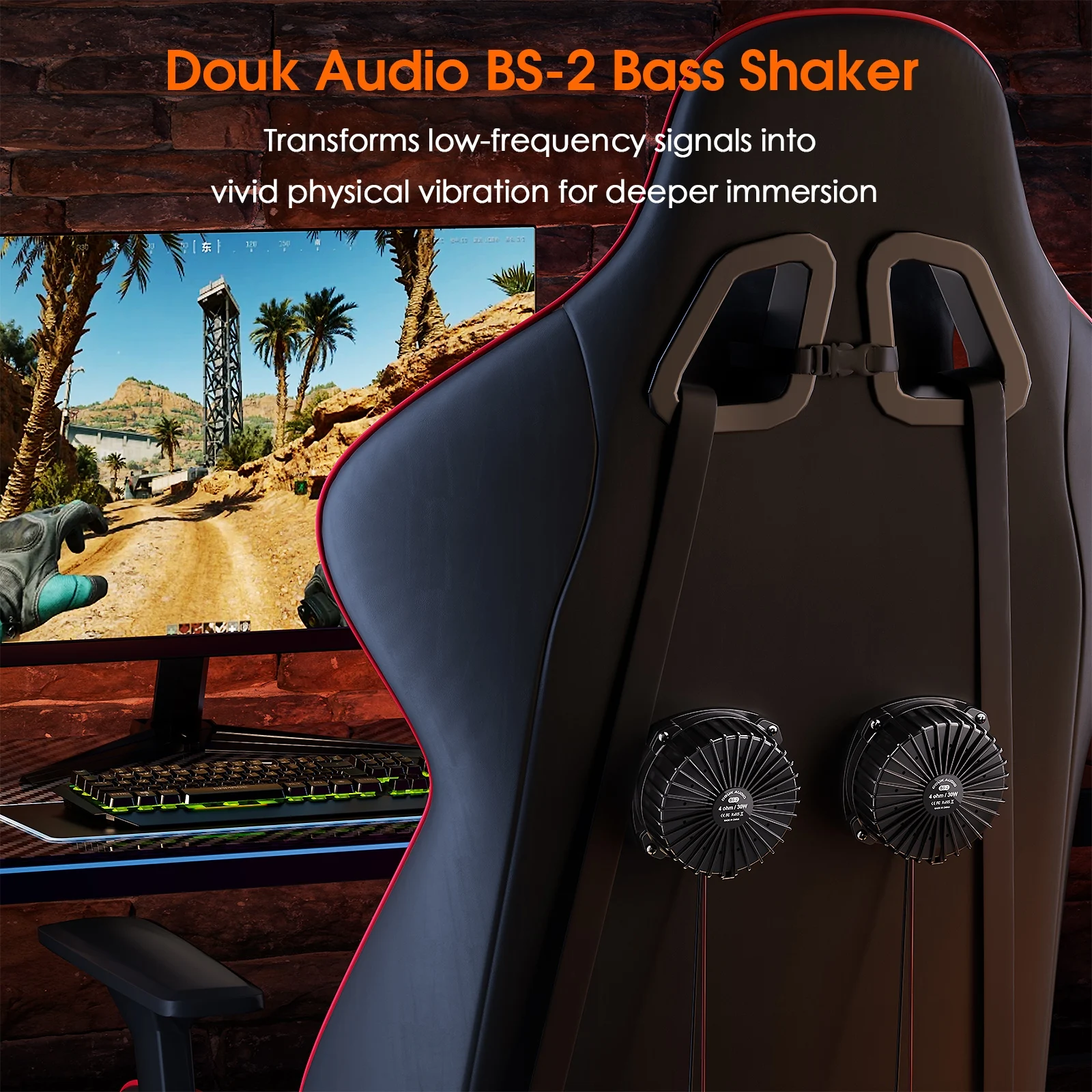 Douk Audio BS-2 30W 4Ω Bass Sh - Gaming Accessories Kit ulasan dan harga