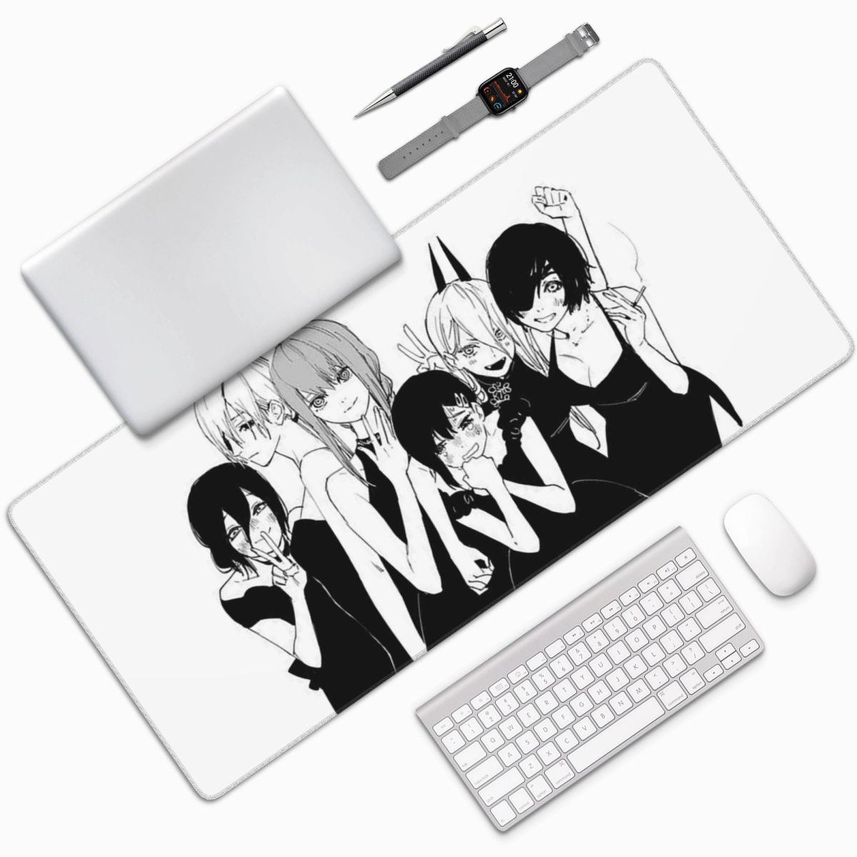 Alas Mouse Besar Anime Chainsa - Gaming Accessories Men ulasan dan harga