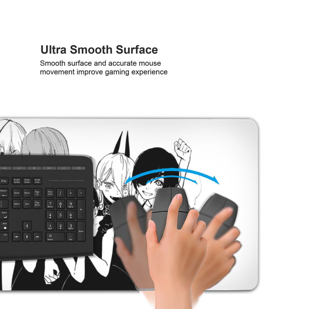 Alas Mouse Besar Anime Chainsa - Gaming Accessories Men ulasan dan harga