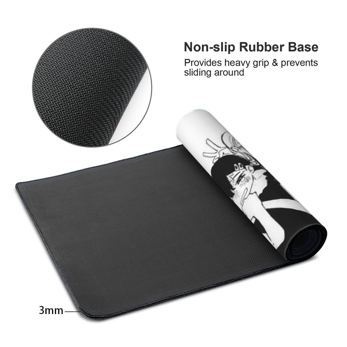 Alas Mouse Besar Anime Chainsa - Gaming Accessories Men ulasan dan harga