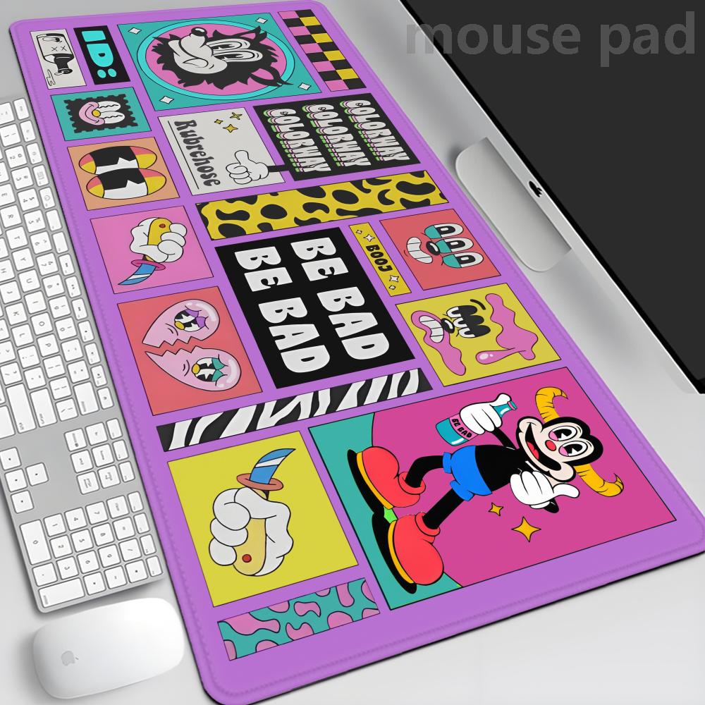 Jepang Kawaii Deskmat Rubrehos - Gaming Accessories White ulasan dan harga