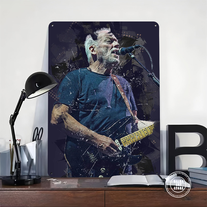Poster Logam David Gilmour Sen - Gaming Accessories Men ulasan dan harga