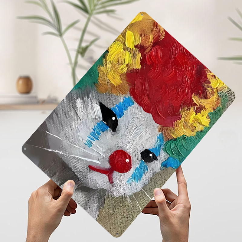 Lukisan Kucing Badut Sedih Pos - Vintage Gaming Accessories ulasan dan harga