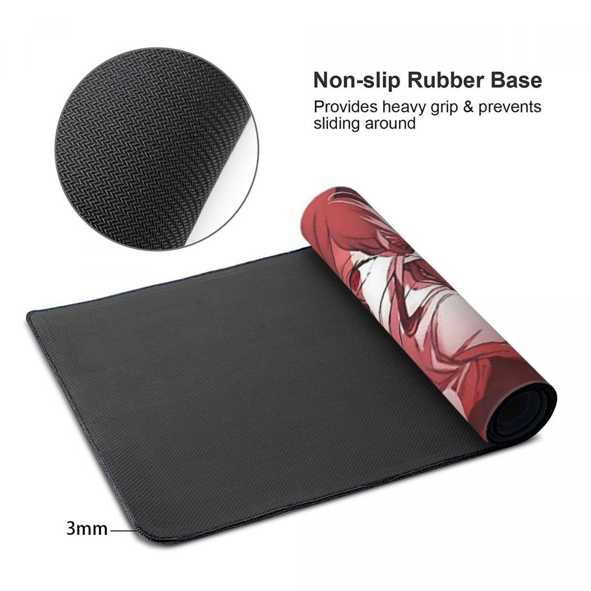 Alas Mouse Besar Anime Chainsa - Gaming Accessories Men ulasan dan harga