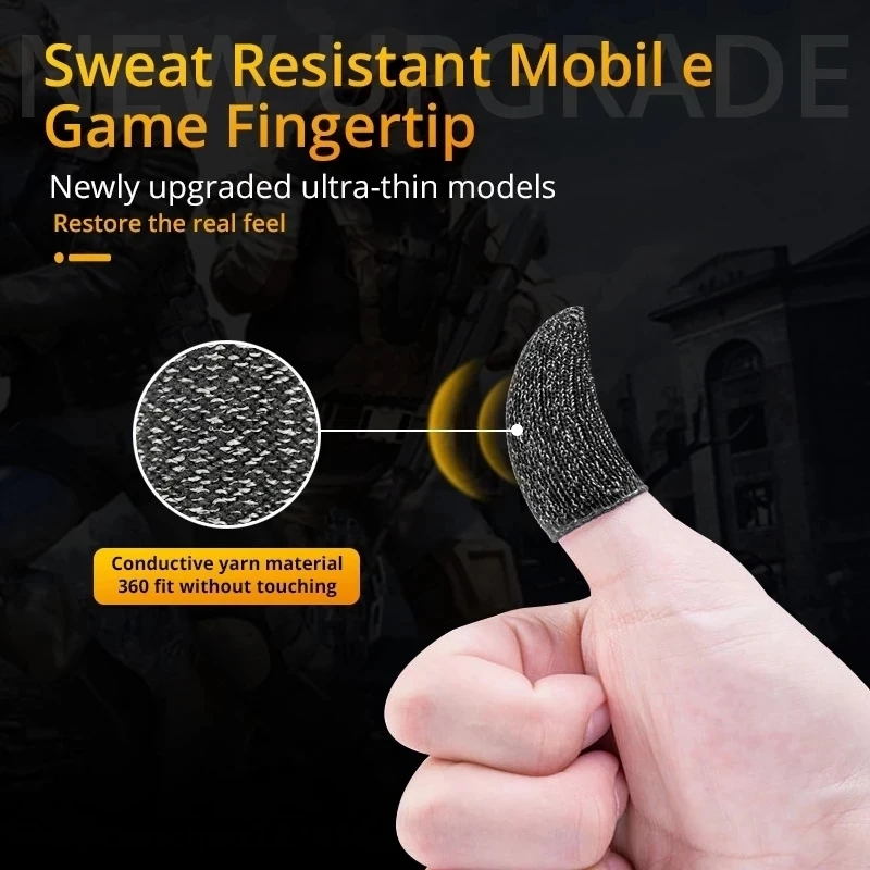 Sarung jari bermain game anti- - Gaming Accessories Mobile ulasan dan harga
