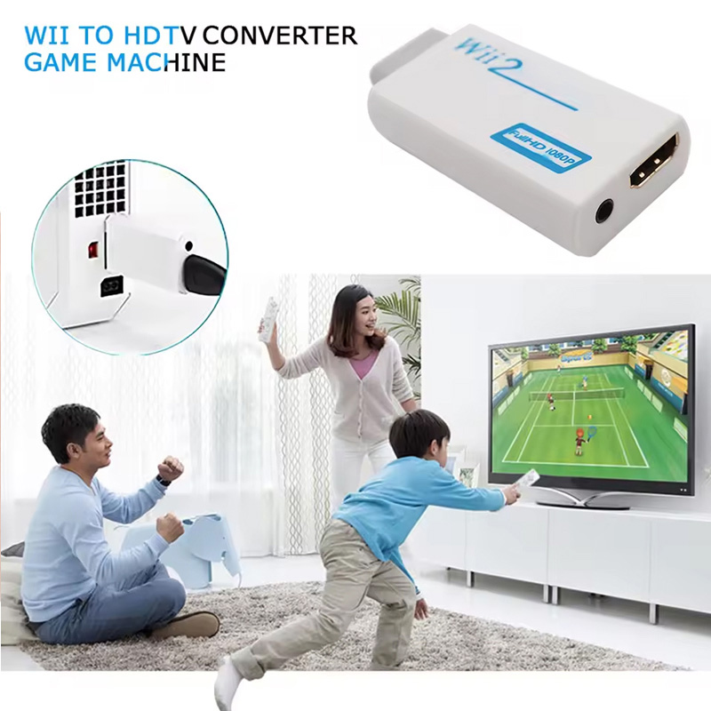 Adaptor Kompatibel dengan HDMI - Gaming Accessories White ulasan dan harga