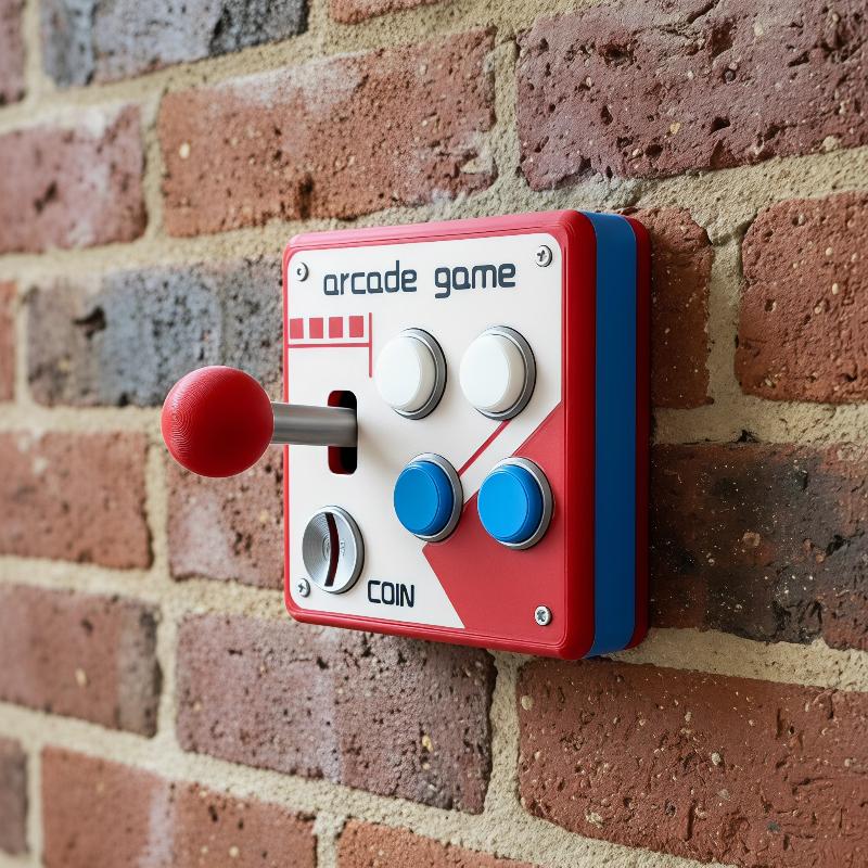 Pelat Tombol Saklar Game Arcad - Vintage Gaming Accessories ulasan dan harga