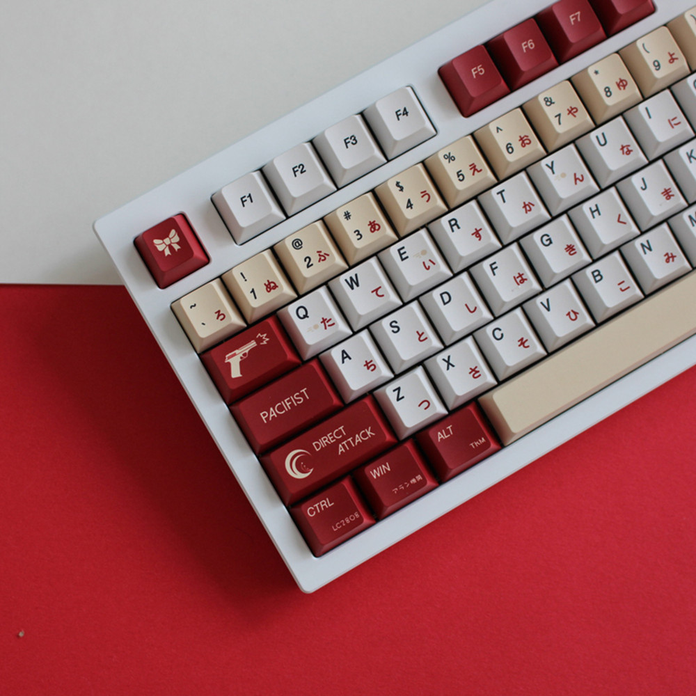 Lycoris Recoil Anime PBT Keyca - Gaming Accessories White ulasan dan harga