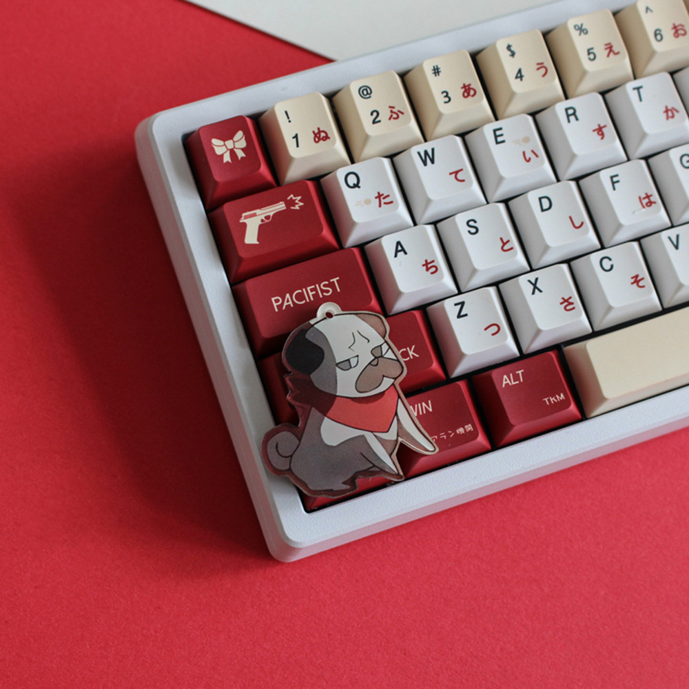 Lycoris Recoil Anime PBT Keyca - Gaming Accessories White ulasan dan harga